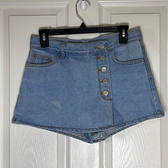 TTOPP denim skort size M runs small - Picture 1 of 5